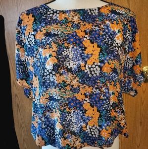 Floral Dress blouse